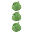 thumbnail image 3 of Sombrero de pescador Qarigey protector solar plegable cara sonriente amarillo Verde, 3 of 6