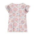 thumbnail image 6 of MKOSPLRT Big Girls' Easter Floral Flutter Sleeve Tee Breathable Summer Blouse for Tweens 3 Years, 6 of 7