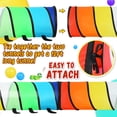 thumbnail image 3 of Moncoland Kids Play Tunnel Tent for Toddlers, Pack of 2 Colorful Pop Up Crawl Tunnel Toy Baby or Pet, Collapsible Gift Boy and Girl Tunnel Indoor Out, 3 of 7