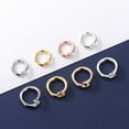 thumbnail image 4 of QQTDFG 925 Sterling Silver Link Lock Jump Ring Charm Pendant Locking Clasp A5079-8 mm- 6 pcs-Silver, 4 of 7