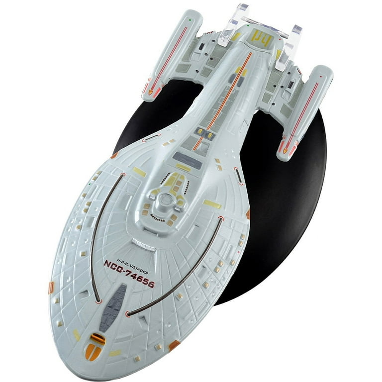 Star Trek Die-Cast Toy Ship Model: U.S.S. Voyager NCC-74656