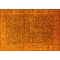 thumbnail image 1 of Ahgly Company Machine Washable Indoor Rectangle Oriental Yellow Industrial Area Rugs, 8' x 12', 1 of 4