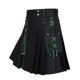thumbnail image 3 of Hombres Cortos Pantalones Cortos Fastener Sólido Falda Plisada con Bolsillos Moda Casual, 3 of 6