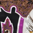 thumbnail image 3 of Hilason Handmade Genuine Leather Chaps Adult Handtooled Rodeo Bull Riding, 3 of 6
