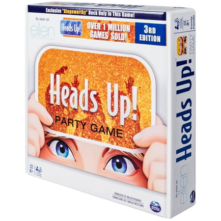Heads Up! Party Game 3rd Edition, Fun Word Guessing Game for Families Aged 8 and up