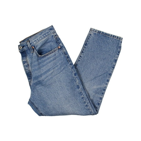 Levi Strauss & Co. Womens Pocket Denim Cropped Jeans