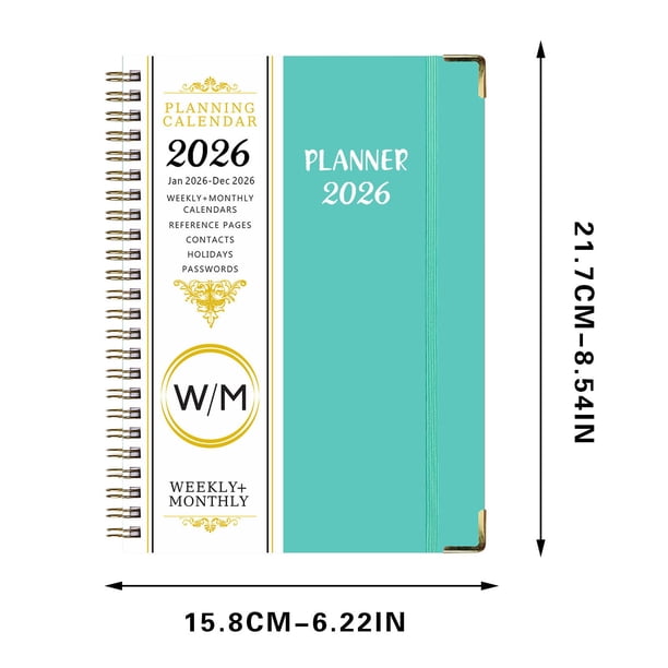 2025-2026 English Apéndice A5 Plan de Página Diagrama de Bobina de Portátil