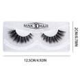 thumbnail image 3 of WREESH 3D Mink False Eyelashes Curled Soft Long Three-dimensional Thick False Eyelashes, 3 of 3