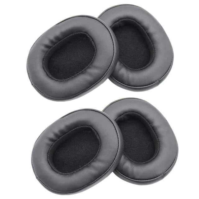2 pares de almohadillas de repuesto para auriculares / almohadilla para los oídos / copas para los oídos / cubierta para los oídos / piezas de reparac