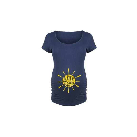 Bloom Maternity - My Little Ray Of Sunshine - Maternity Scoop Neck T-Shirt