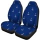 thumbnail image 1 of ABPHQTO Juego de 2 fundas para asientos de coche Anchor Universal Auto Asientos delanteros Protector para coche, SUV sedán, camión, 1 of 4