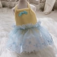 thumbnail image 3 of SPRING PARK Dog Princess Dresses Puppy Bow Knot Dress Pet Tulle Dresses Embroidery Pattern Mesh Puppy Dog Princess Summer Dresses for Small Medium Cat Puppy Dog, 3 of 7