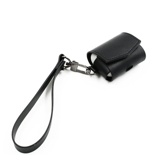 Étui pour Écouteurs Airpods Étui de Protection en Cuir Synthétique avec Trous de Charge Résistant à la Saleté Poignée Durable Sac pour Écouteurs Airpods 3