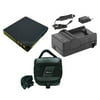 Panasonic SDR-SW21 Camcorder Accessory Kit includes: SDCGAS008 Battery, SDM-178 Charger, SDC-27 Case