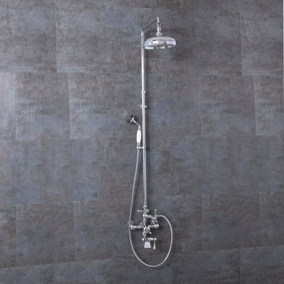 Thermostatic Exposed Tub & Shower Set