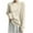 Beige-Sweater, variant on Qetyuw Oversized Cable Knit Sweater for Women Solid Color Crew Neck Long Sleeve Pullover Tops Casual Loose Fit Sweaters