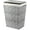 Grey, variant on Whitmor Rattique® Laundry Hamper with Lid and Removable Liner - Grey