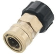 thumbnail image 2 of 10 Erie Tools Pressure Washer 3/8" Female NPT - M22 Quick Connect Socket Coupler, 2 of 2