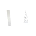 thumbnail image 1 of Pantalla De Lámpara De Pie Para Sala De Estar Con Figura Abstracta De Llama De Resina, Escultura Moderna, Artesanía Para Patio, Oficina, Decoración De Estantería, 1 of 8
