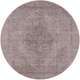 thumbnail image 1 of Ahgly Company Indoor Round Mid-Century Modern Rose Purple Oriental Area Rugs, 8' Round, 1 of 6
