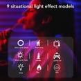 thumbnail image 2 of Luces de video RGB Luz de fotografía portátil a todo color con 1200 mAh recargable CRI 95 3000‑9000K Regulable 3 modos de iluminación, 2 of 12