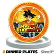 thumbnail image 3 of Dragon Ball 21th Tableware Balloons Cake Toppers Backdrop Banner Supplies Party Decor Plates Decorations, 3 of 7