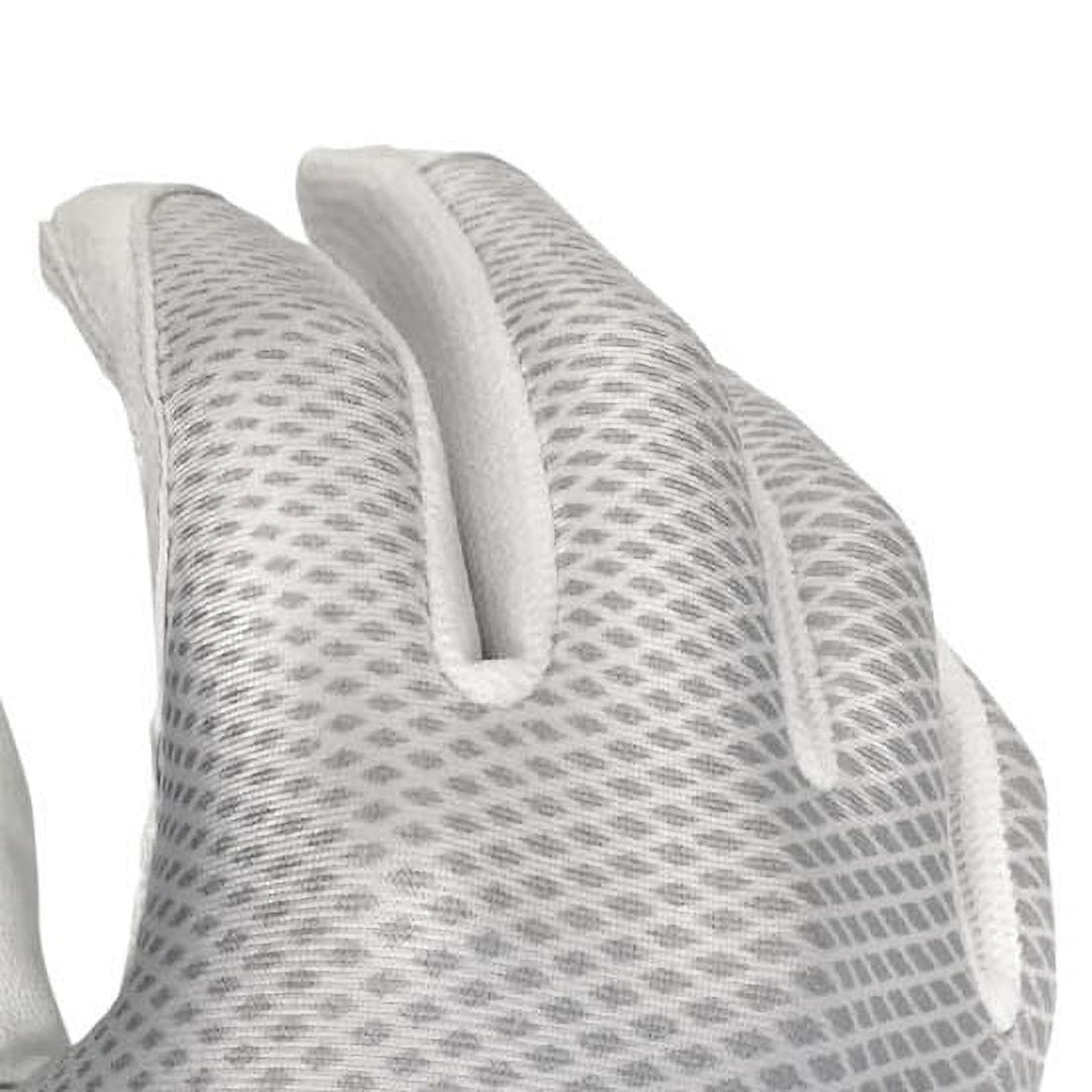 (2 pack) Easton Hyperlite Women's Fastpitch Softball Batting Gloves, White, Small