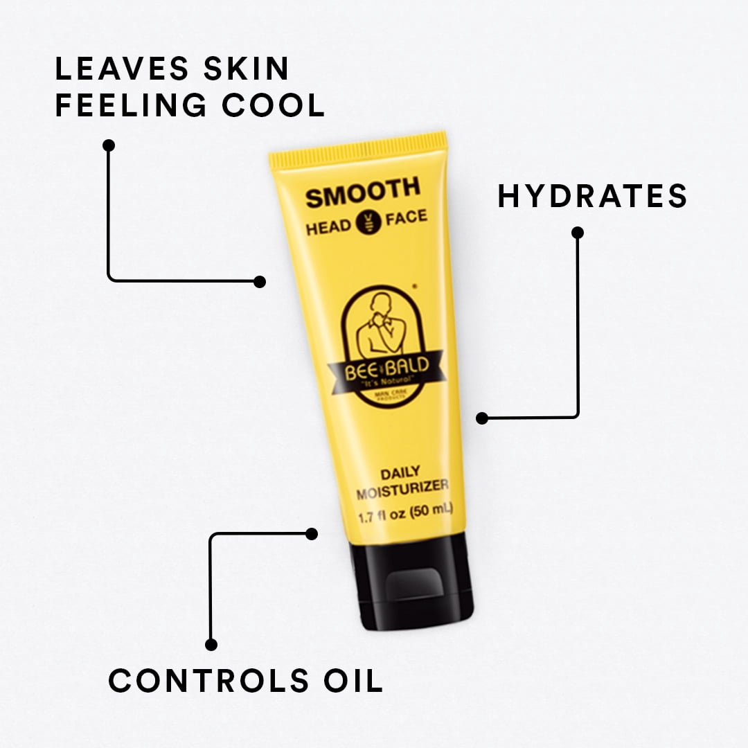 bee bald smooth plus daily moisturizer