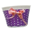 thumbnail image 3 of Cesta de bicicleta para niños, cesta de almacenamiento de accesorios para bicicletas, cesta de manillar para ciclismo deportivo al aire libre, niños y Púrpura, 3 of 8