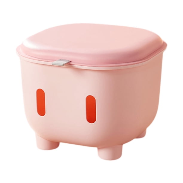 Baúl De Almacenamiento De Gran Capacidad Para Pasillo, Mueble Para Aperitivos, Color Rosa