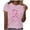 Pink, variant on Abomasnow Breast Cancer Shirts for Women Casual Floral Pink Ribbon Graphics Long Sleeve T-Shirt Crew Neck Breast Cancer Awareness Pullover Tops
