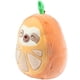 thumbnail image 2 of Peluche Squishmallow Simon The Orange Sloth, 8 pulgadas, bla, 2 of 6