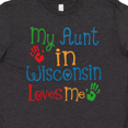 thumbnail image 4 of Inktastic My Aunt in Wisconsin Loves Me Youth T-Shirt, 4 of 5