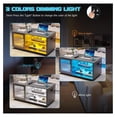 Killeryuki Auto Sensor 3Color Dimmable LED Coffee Table with Human