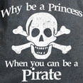 thumbnail image 3 of CafePress - Why Be A Princess When You Women's Classic T Shirt - Women's Traditional Fit Dark T-Shirt, 3 of 4