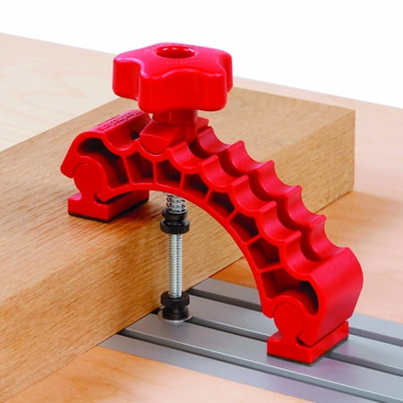 Chrome Distributor Hold Down Clamp - WOODPECKERS Single Knuckle Hold Down Clamp