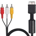 thumbnail image 2 of Câble Audio Vidéo Rca - Accessoires de Composant de Console de Jeu Connexion Câble Av pour Ps2 Câble à Trois Rangées Playstation, 2 of 5