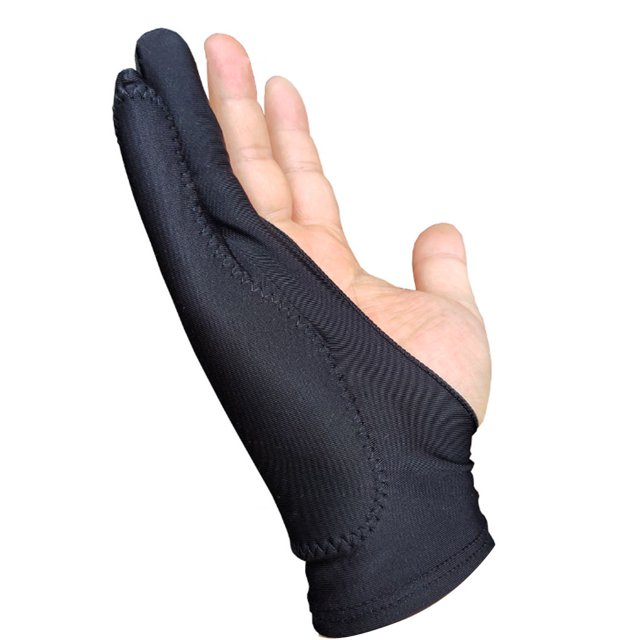 Seitruly Guante de dedos Herramientas Accesorio de ropa Cubierta de envoltura de mano Tableta Dibujo Computadora Guantes antiincrustantes Type1 NO1