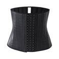 thumbnail image 1 of Qarigey Entrenador de cintura de acero deshuesado Cincher mujer corsé Shapewear práctico multiusos Fitness traje transpirable dulce regalo Ropa interior Negro/XXS, 1 of 6