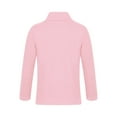 thumbnail image 2 of Nyeemya Kids Girls Boys Basic Long Sleeve Turtleneck T-Shirts Fall Winter Warm Pullover Thermal Tops Pink 130, 2 of 5