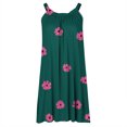 thumbnail image 5 of Ovzne Robes d'Été pour Femmes Robe Femme Robes d'Été Imprimées pour Femmes Coupe Ample Col en V Sans Manches Robes avec Poches Robe d'Été Imprimée Liquidation, 5 of 5