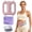 Pink, variant on Electric Fascia Massager,Multifunctional Fascia Ring with Belt LED Display,3 Modes 5 Levels,Fat Shedding Vibration Massage,Ergonomic Design Large Battery Life for Full-Body Gift for Women(Purple)