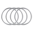 thumbnail image 1 of Anillo portátil, 4 Uds. Anillos de cabestrillo para bebé, anillos de cabestrillo de aleación de aluminio, calidad superior, 1 of 8