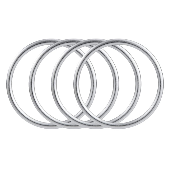 Anillo portátil, 4 Uds. Anillos de cabestrillo para bebé, anillos de cabestrillo de aleación de aluminio, calidad superior