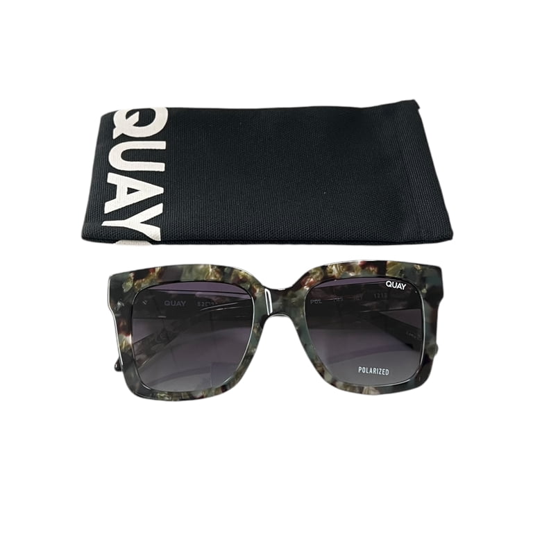 Quay Australia Tortoise Frame with Green Lenses Buy Tortoise Sunglasses Online | Quay – QUAY main image 4