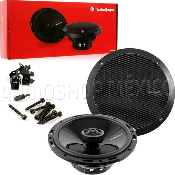 Bocinas Coaxiales Full-Range Rockford Fosgate P1650 110 Watts 6.5 Pulgadas 4 Ohms 2 Vías Rockford Fosgate P1650