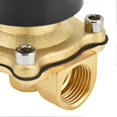 thumbnail image 3 of Électrovanne 2W-160-15 G1/2 po en laiton, normalement fermée, pour eau, air, gaz, 24 V CC, 3 of 4