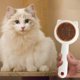 thumbnail image 3 of Peine para mascotas Peine de acero inoxidable para gatos Cepillo de masaje flotante Cepillo para perros con eliminación de pelo con un solo clic Cepillo flotante para gatos Peine de peluquería ..., 3 of 5
