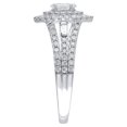 thumbnail image 3 of 1 Carat T.W. (I2 clarity, H-I color) Brilliance Fine Jewelry Marquise cut Diamond Engagement Ring in 10kt White Gold, Size 7, 3 of 5