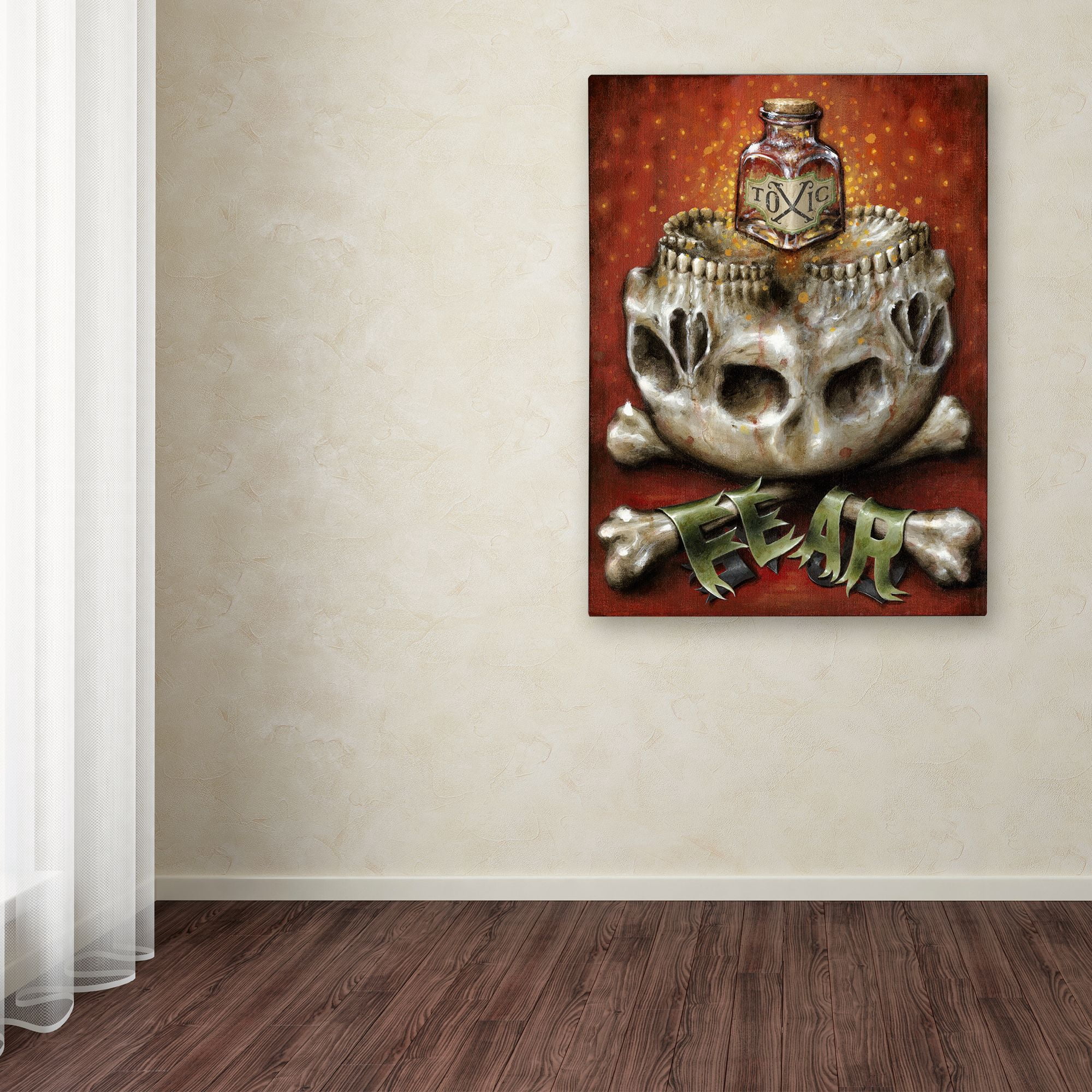 Trademark Fine Art 'Toxic' Canvas Art by Jason Limon